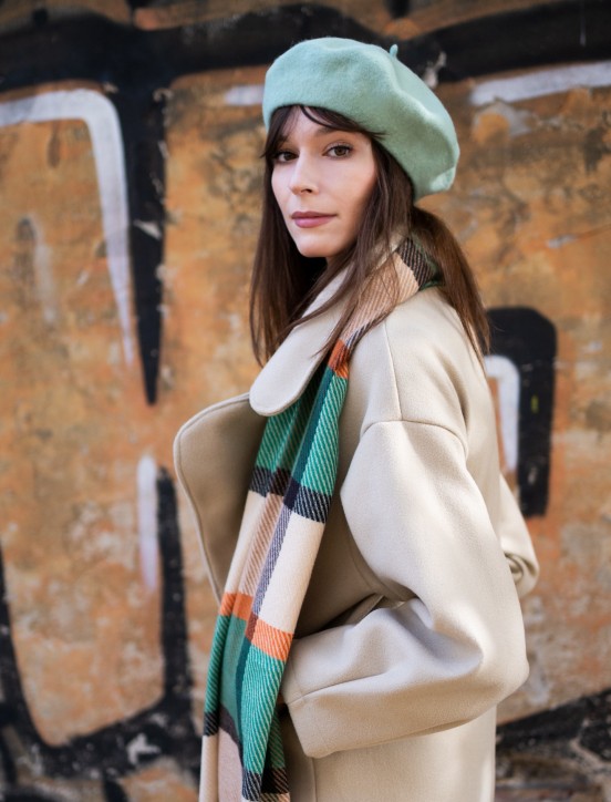 Szal SZ22277 AUTUMN CHECKER - 3